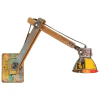 VidaXL Wandleuchte Industrie-Stil Mehrfarbig Rund E27 vidaXL