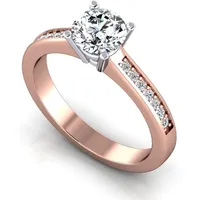 Verlobungsring VR05 333er Rot-/Weiflgold - 3476