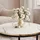 lookway Couchtisch SOLEIL 2in1 Schwarz/Marmor 70 x 48 cm