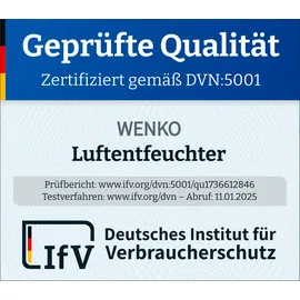 Wenko Raumentfeuchter Cube Nachfüller 500 g, 6er, Luftentfeuchter Nachfüllpack