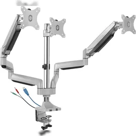 Icy Box IB-MS505-TI Monitorständer mit Tischhalter.