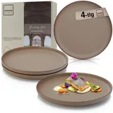 sänger Bombay Oak | 4 teilig aus Steingut, | Gr.: onesize