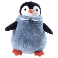 HEUNEC 760066 - WANNABE Pinguin Gloria mit Mantel, Plüschtier,