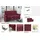 die planbar 2,5-Sitzer DIE PLANBAR "PP-PF23182", wine, B:172cm H:96cm T:93cm, 100% Polyester, Sofas, Federkernpolsterung, wahlweise mit Stauraum