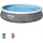 BESTWAY Fast Set Aufstellpool ⌀ 396 x 84 cm Grau inkl. Filterpumpe