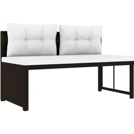 vidaXL Garten-Lounge-Set 4-tlg. braun