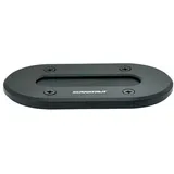 ScanStrut Flache Wasserdichte Kabeldurchführung - Black - 15 mm