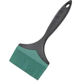 Großer Silikon-Backpinsel – 10 cm extra breiter Silikon-Saucenpinsel zum Grillen, hitzebeständige Pinsel, zum Verteilen von Öl, Buttersauce zum Kochen, Backen, Grillen, spülmaschinenfest (Grün 1)