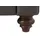 Home Affaire Chesterfield-Sofa »Chesterfield Ecksofa, auch in Leder L-Form«, hochwertige Knopfheftung, langer Schenkel links oder rechts wählbar braun