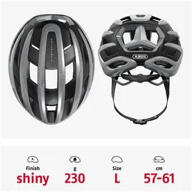 ABUS Airbreaker 2.0 L 57-61 cm graphite silver