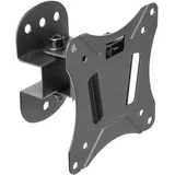 Ricoo Monitor Wandhalterung Bildschirmhalterung Monitorhalterung für 13-34 Zoll Flach Monitorarm Schwenkbar Neigbar S7111 Computer Curved PC Bildschirm Wand-Halter VESA 75 x 75 100 x 100 mm