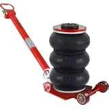 Wagenheber 3T Pneumatischer Wagenheber 6600lb Druckluft Jack Luftheber Aufblasbarer Hebebühne Druckluftwagenheber mit Einstellbar Griff für PKW K...