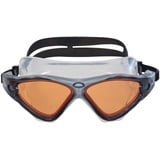 Zoggs Tri-Vision Mask Schwimmbrille, Black, One Size