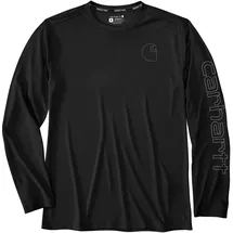 CARHARTT Force Sun Defender L/S 107202" in schwarz, | Gr.: M