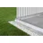 Biohort Bodenrahmen 252 x 212 cm Silber