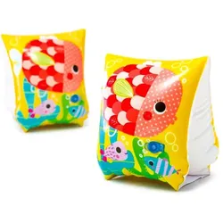 Schwimmflossen im farbenfrohen Fischdesign