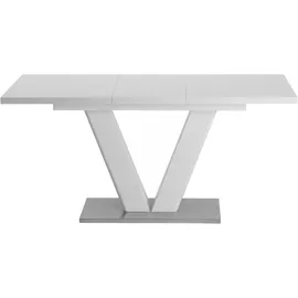 Home Affaire Esstisch HOME AFFAIRE "Elbach, TOPSELLER, OTTOs Choice", weiß, B:160cm H:76cm, Tische, Esstisch, Hochglanz weiß, Ausziehtisch 120-160 cm, Esszimmer