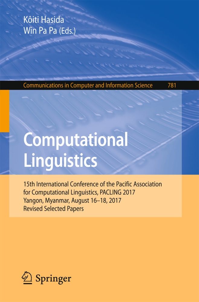 Computational Linguistics  Kartoniert (TB)