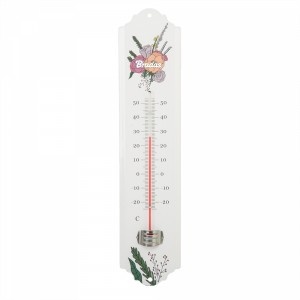 Metall Außen Thermometer 30cm Gartenthermometer Bradas 9691