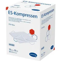 Hartmann ES-Kompressen steril 10 x 10 cm 12-fach 100 St.