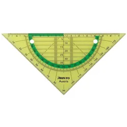 ARISTO Flex Geometrie Dreieck 16cm biegsam, neongrün (AR23009NG)