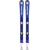 SALOMON Kinder All-Mountain Ski L S/RACE Jr S + C5, Race Blue/White/, 110