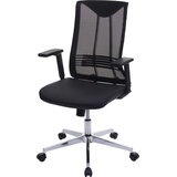 MCW Bürostuhl MCW-J53, Drehstuhl Schreibtischstuhl, ergonomisch Kunstleder schwarz