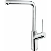 Viva A Küchenarmatur Drucklos, Schwenkbare Spülen Armatur Chrom - Solido