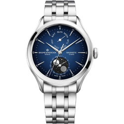 Baume & Mercier Clifton Baumatic 42mm M0A10725 - blau,farbverlauf,silber - 42mm