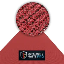 melius vivere Sicherheitsmatte Rot 1,20 x 0,50 Meter