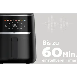 AECO COMPACT Heißluft-Fritteuse 4,3 l schwarz