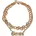 URBAN CLASSICS Zodiac Golden Anklet - Goldfarben