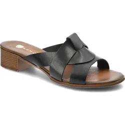 Schwarze Flip-Flops Armodo Aus Echtleder, 38