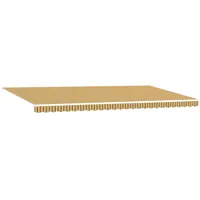 VidaXL Manuelle einziehbare Markise mit mehrfarbigen Streifen 600x300 cm