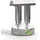 Bio Green BioGreen Paraffin Gewächshausheizung "Warmax Power 5" aus Edelstahl 600 Watt - 40 % längere Brenndauer - Silber