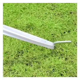 vidaXL Gartenpavillon Hexagon Stern 12 x 12 m weiß