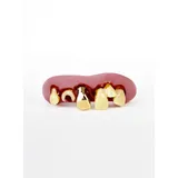 Maskworld - Piraten-Zähne mit Goldzahn - Fun Zähne - Künstliches Gebiss - Verkleidung Accessoire für Karneval, Halloween & Motto-Party