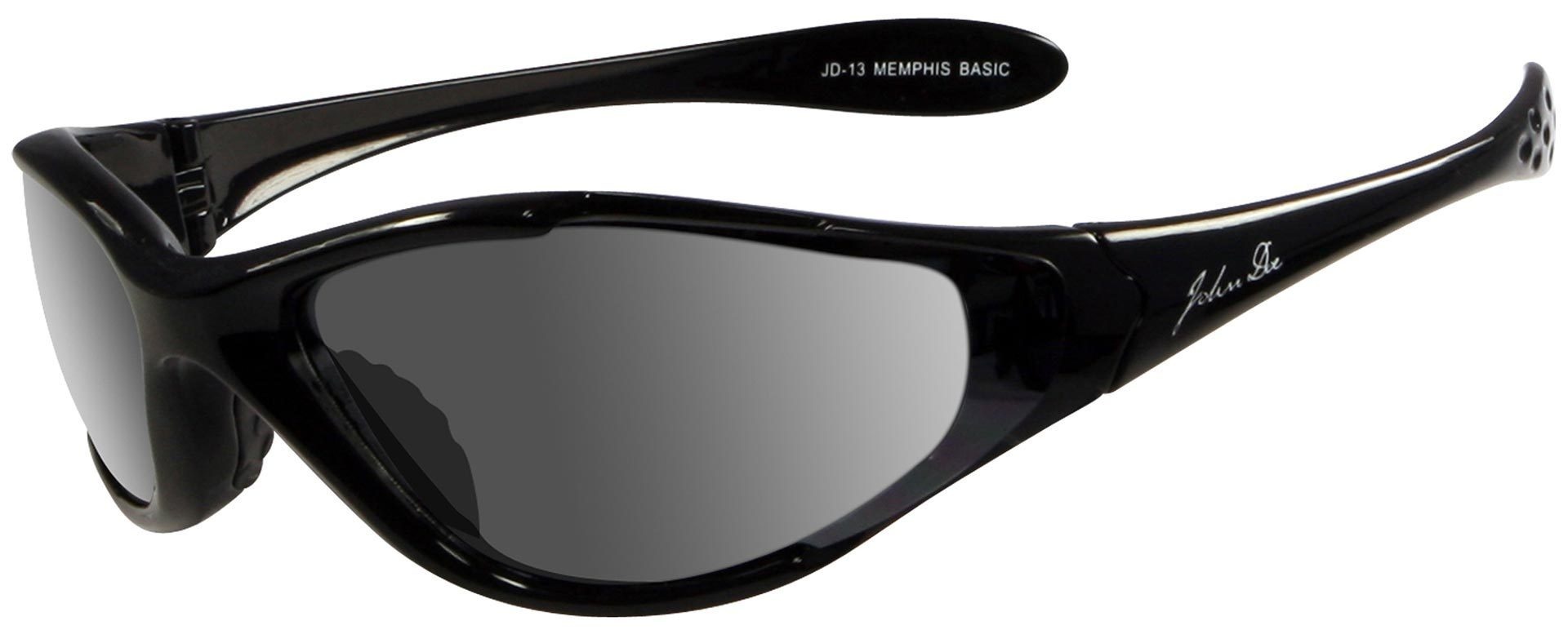 John Doe Memphis Basic Sonnenbrille, schwarz für Männer