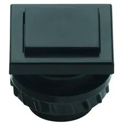 Klingeltaster Kst sw PROTACT UP eckig 13mm