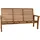 deluke PETER 200 x 78 x 111 cm Braun