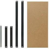 shelfplaza Fachboden Holz 100x50 cm anthrazit
