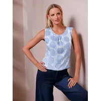 Heine Blusentop Eisblau 48