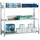 Schulte Lagertechnik Weitspannregal Stahl 250 x 200 x 50 cm silber