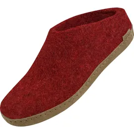 Glerups Pantoffeln Rot 35