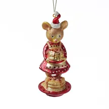 MARELIDA Christbaumschmuck Glas H: 15cm