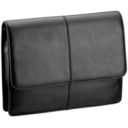 d & n Business Line Konferenzmappe Leder 35 cm Laptoptaschen   Schwarz 
