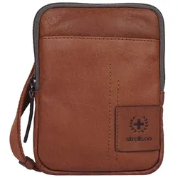 Strellson Hyde Park Umhängetasche Leder 13 cm cognac