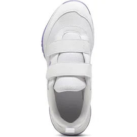 Puma Varion II Hallenschuhe mit Klettverschluss Kinder 04 white/lavender alert 32