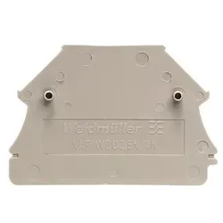 Weidmüller Abschlußplatte WAP WDU2.5N/4N