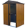 SPACEMAKER Metallgerätehaus Woodlake 5x4 1,51 x 1,22 x 1,98 m holzoptik